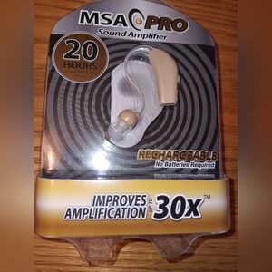 MSA PRO Sound Amplifier New Unopened